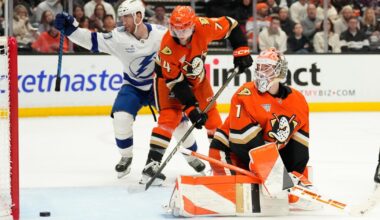Darren Raddysh scores in OT, Lightning beat Ducks 4-3 in coach Jon Cooper's 1,000th game