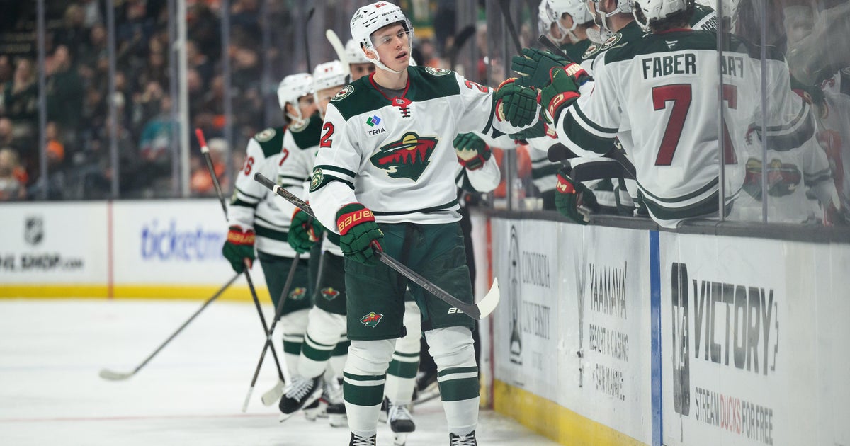 Yurov scores 2, Hughes has 4 assists as Wild beat Ducks 5-2