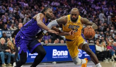 Monk hits 7 3-pointers, scores 26 as Kings top Lakers 124-112