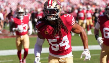 San Francisco 49ers' Fred Warner could return if team advances past Seahawks