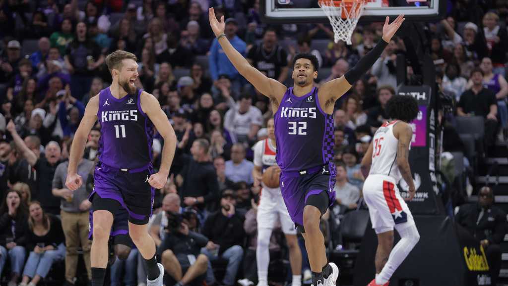 Sabonis returns as Kings beat Wizards 128-115 in 4th-straight win