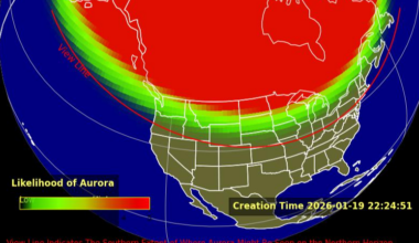 Northern Lights could return to California on Monday. You'll want to escape the fog in Sacramento to see them