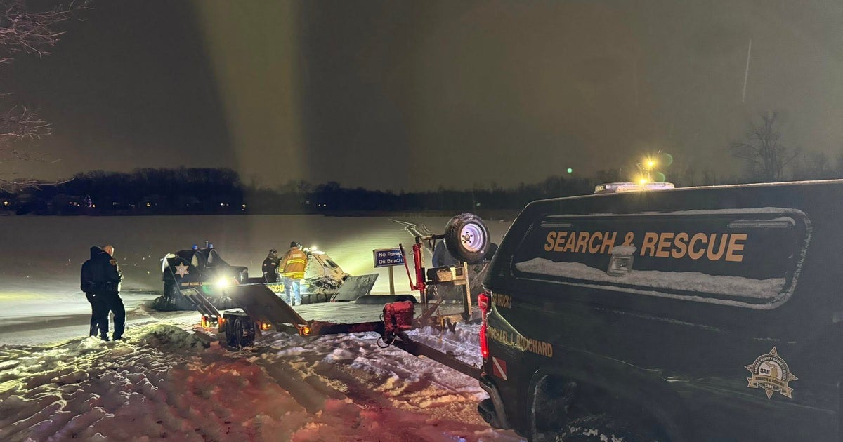 Snowmobiler, 71, rescued after falling through ice in Oakland County