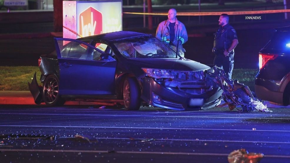 One person was killed, and two others were injured in a suspected DUI crash early Sunday morning, according to the Bakersfield Police Department. PHOTO: KeyNews.TV