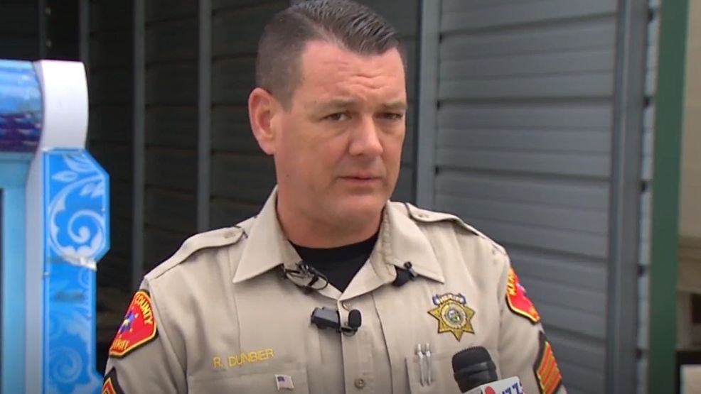 KCSO Sergeant{ }Ryan Dunbier in an interview with Eyewitness in March 2019. PHOTO: KBAK/KBFX{p}{/p}