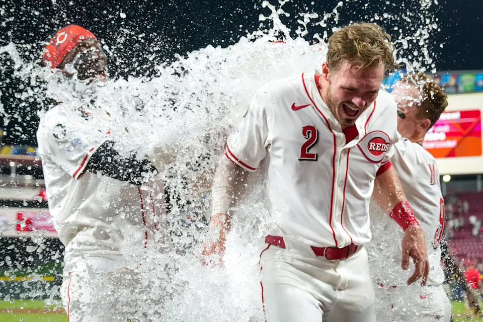 Gavin Lux spent the 2025 season with the Reds.