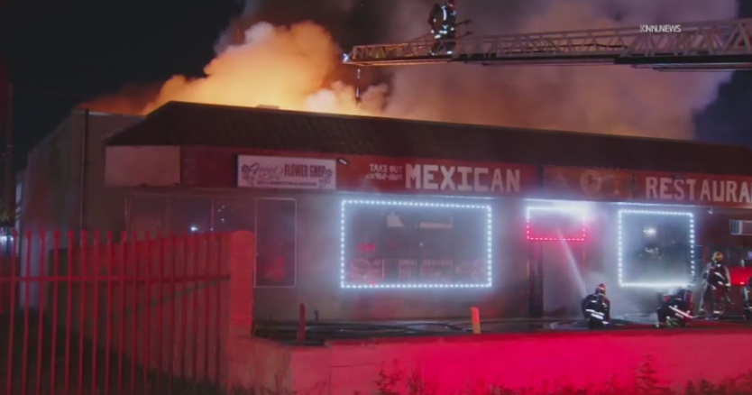 Fire rips through businesses in Baldwin Park causing significant damage