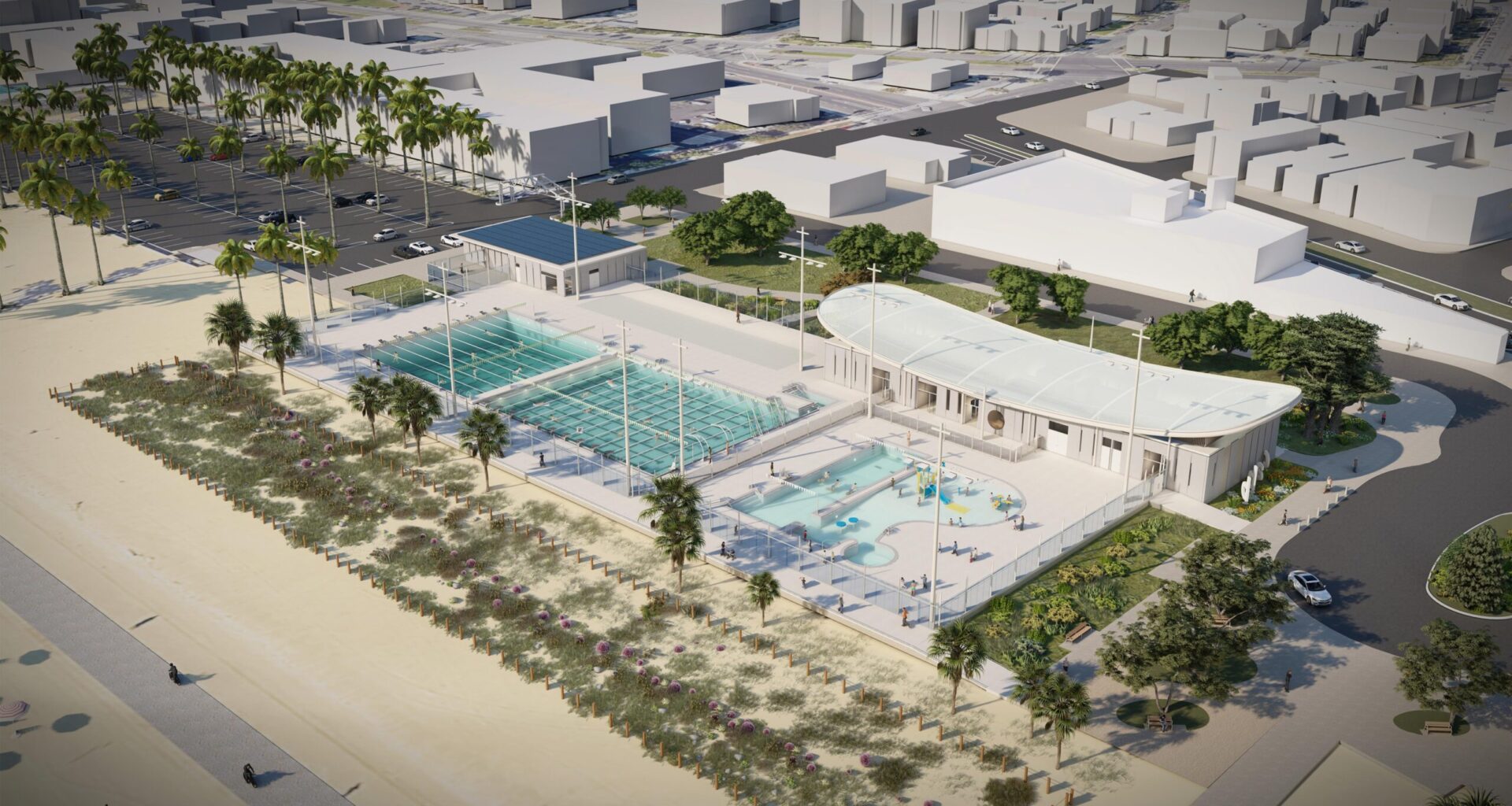 A beachside pool project stalled for a decade; new parking meters may be its savior • Long Beach Post News
