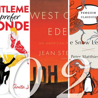 a lineup of book covers featured in alta journal’s literary rediscoveries of 2025, including works by jean stein, anita loos, edward abbey, and octavia e. butler.