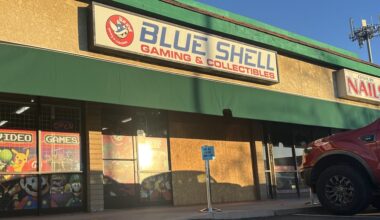 blue shell gaming store exterior