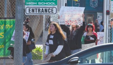 Long Beach students walk out as part of nationwide anti-ICE protest • Long Beach Post News