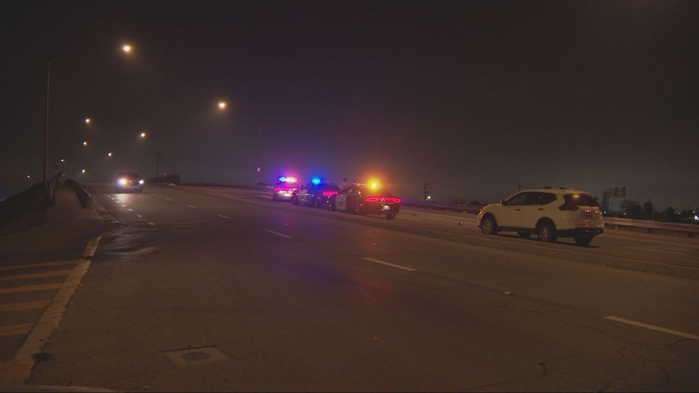 At least one person and a dog died after a crash on Oswell Street Tuesday night. PHOTO: KBAK/KBFX