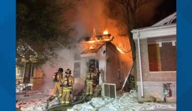 One person displaced in California neighborhood house fire