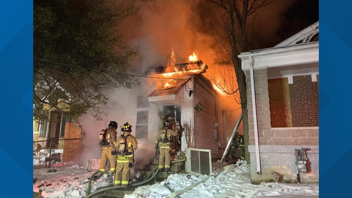 One person displaced in California neighborhood house fire