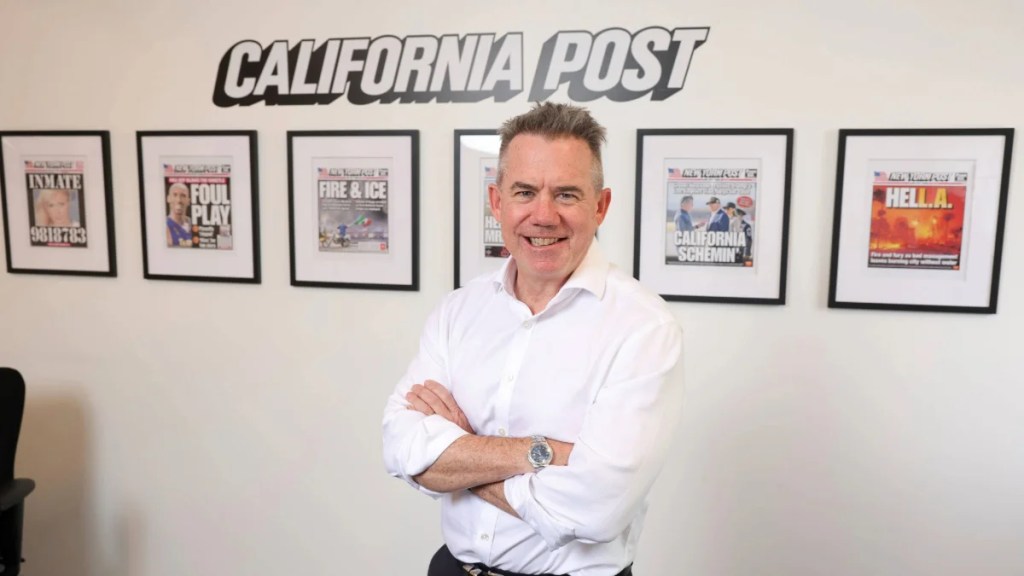 California Post editor-in-chief Nick Papps