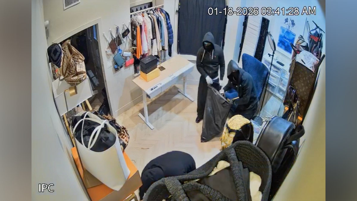 The moment three masked suspects forced their way into The Bella Abby and Ava Boutique