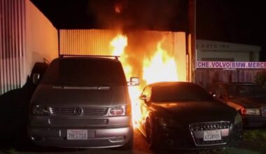 Second potential arson incident in San Jose in as many days