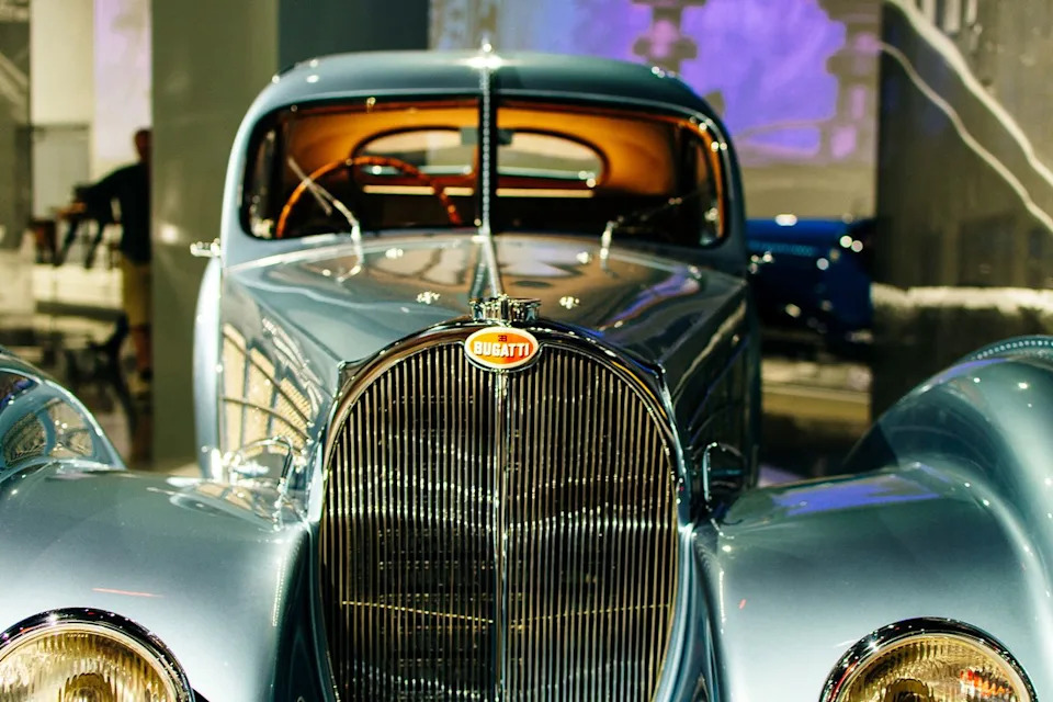 IBRESTER/Adobe Stock A classic car in the Petersen Automotive Museum.