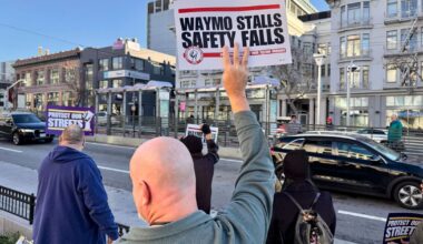 Lyft and Uber drivers protest Waymo robotaxis as California considers further regulations :: WRAL.com