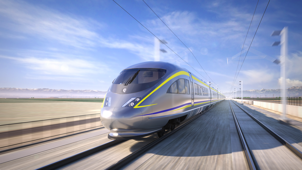 Credit:{ }California High-Speed Rail Authority