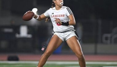 Makena Cook becomes first female athlete to receive a Division I flag football offer. (FILE PHOTO: Marc Gewertz)
