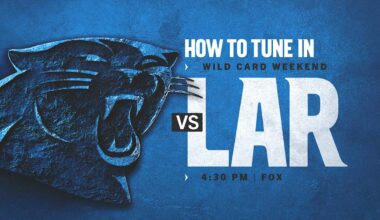 Carolina vs. Los Angeles Rams in the Wild Card round