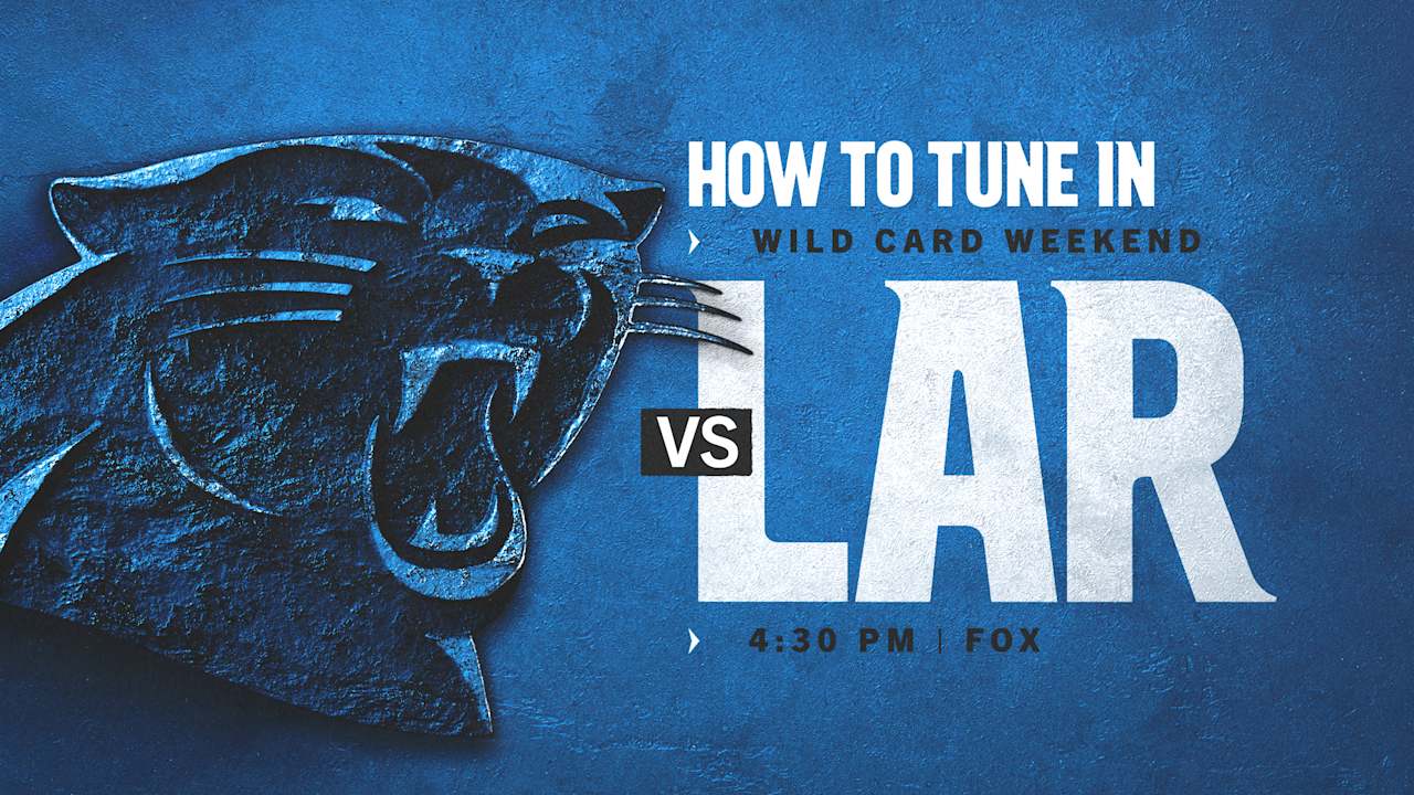 Carolina vs. Los Angeles Rams in the Wild Card round