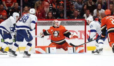 Darren Raddysh scores in OT, Lightning beat Ducks 4-3 in coach Jon Cooper's 1,000th game