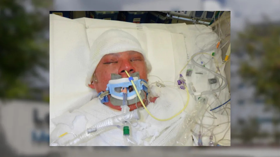 A male patient around 20 years old has been hospitalized at the Los Angeles General Medical Center since Dec. 26, 2025. (Los Angeles General Medical Center)