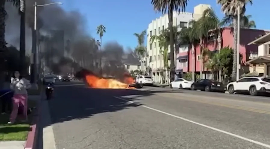 Long Beach motorcycle crash