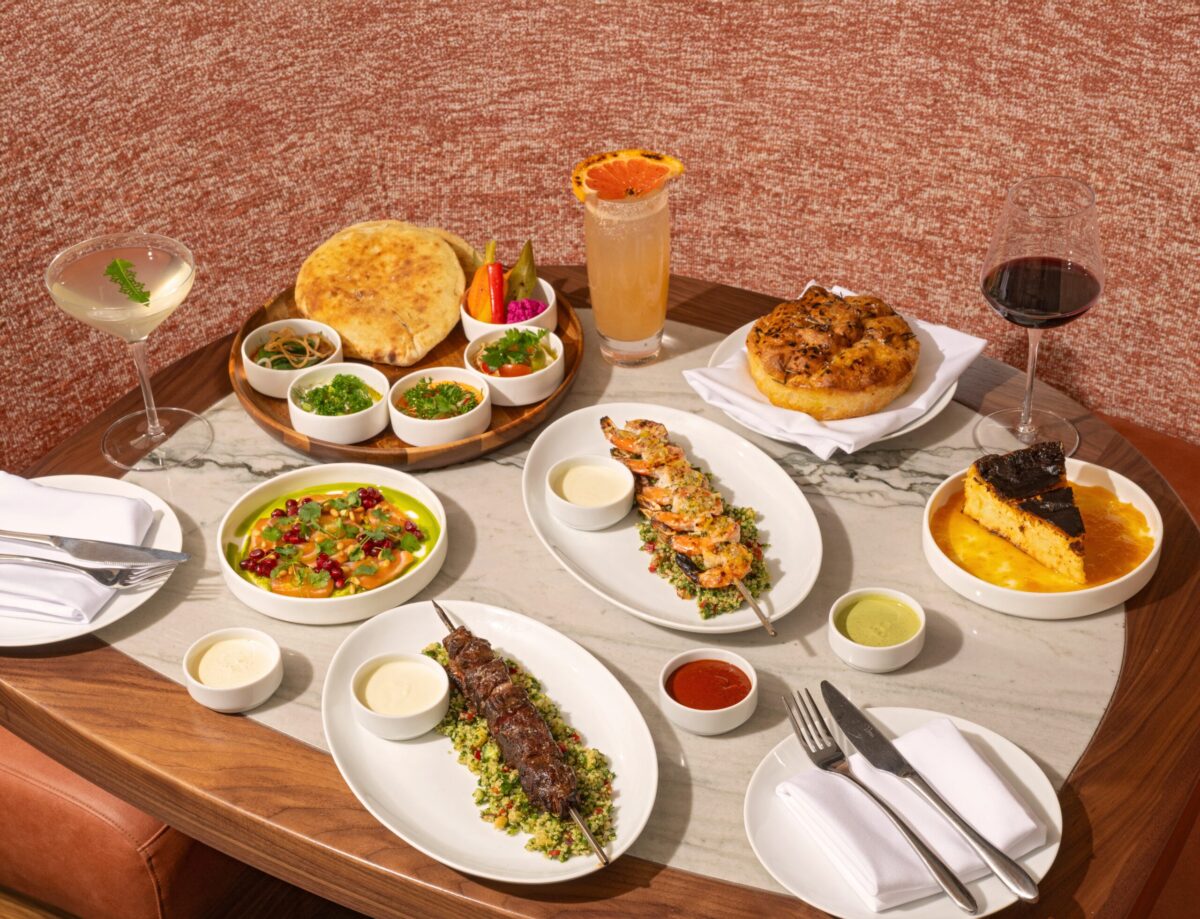 COASTAL VIBES: Attagirl’s pita and dips