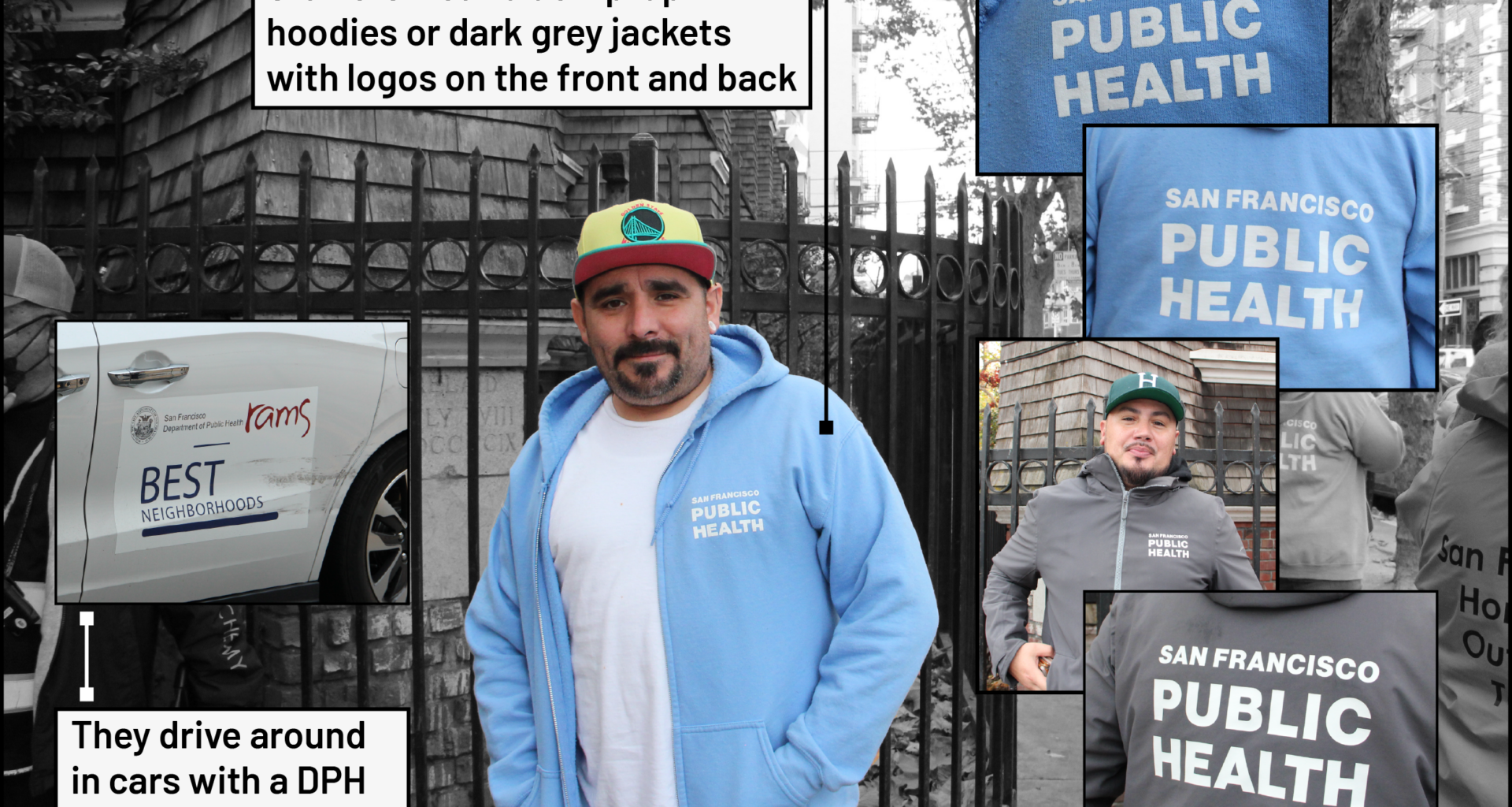 Meet the five groups that make up the Mission’s street team