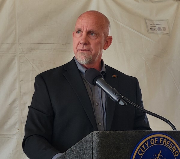 duane boreham at a podium
