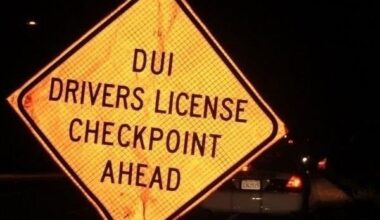 DUI Checkpoint Planned In LA County Week