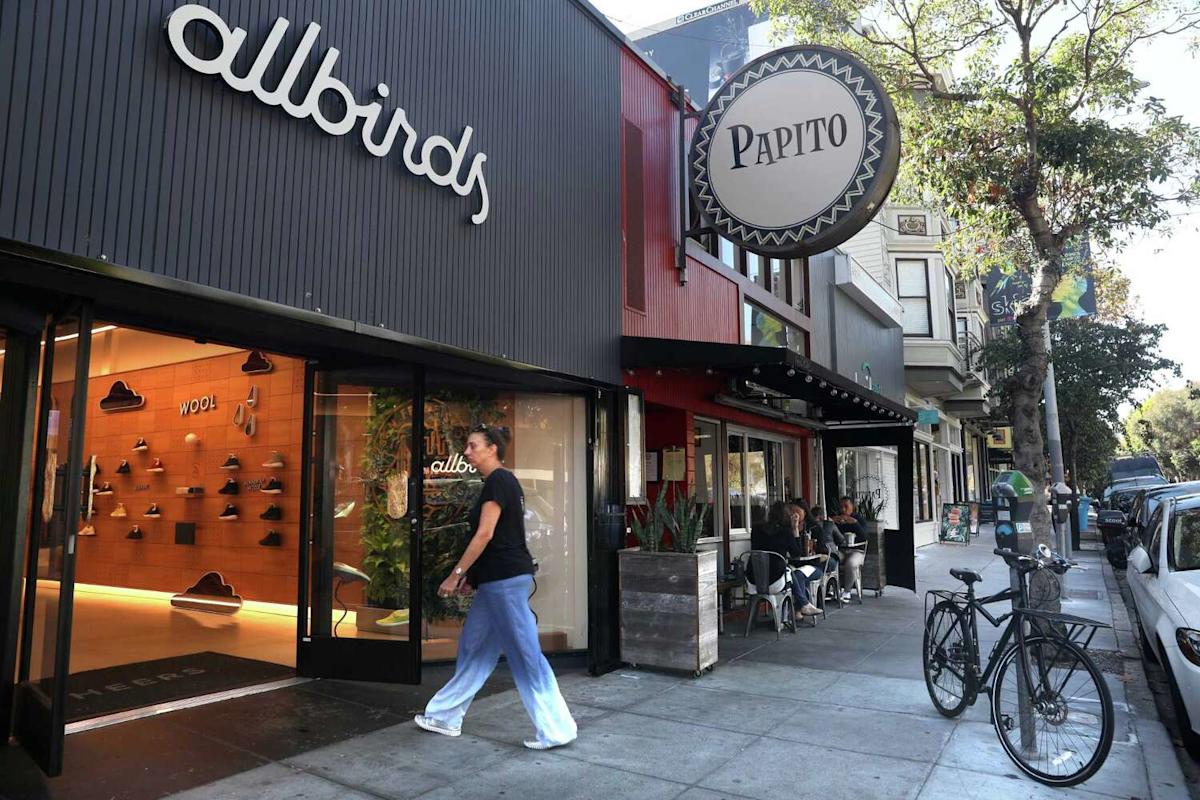 Allbirds is closing its last San Francisco store