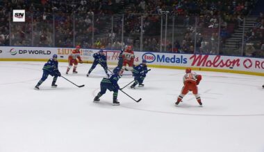 Tolopilo makes 32 saves in Canucks' 2-0 win over Ducks, but doesn't get credit for shutout