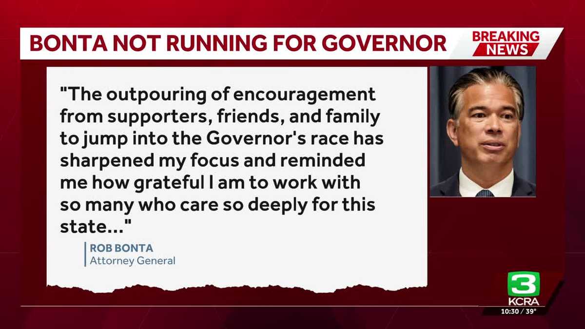 Rob Bonta announces re-election campaign for CA Attorney General