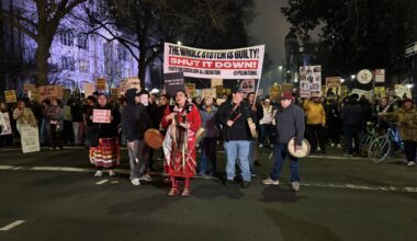 Sacramento protesters rally in solidarity with Minnesota ICE shutdown