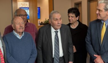 a group of men and women