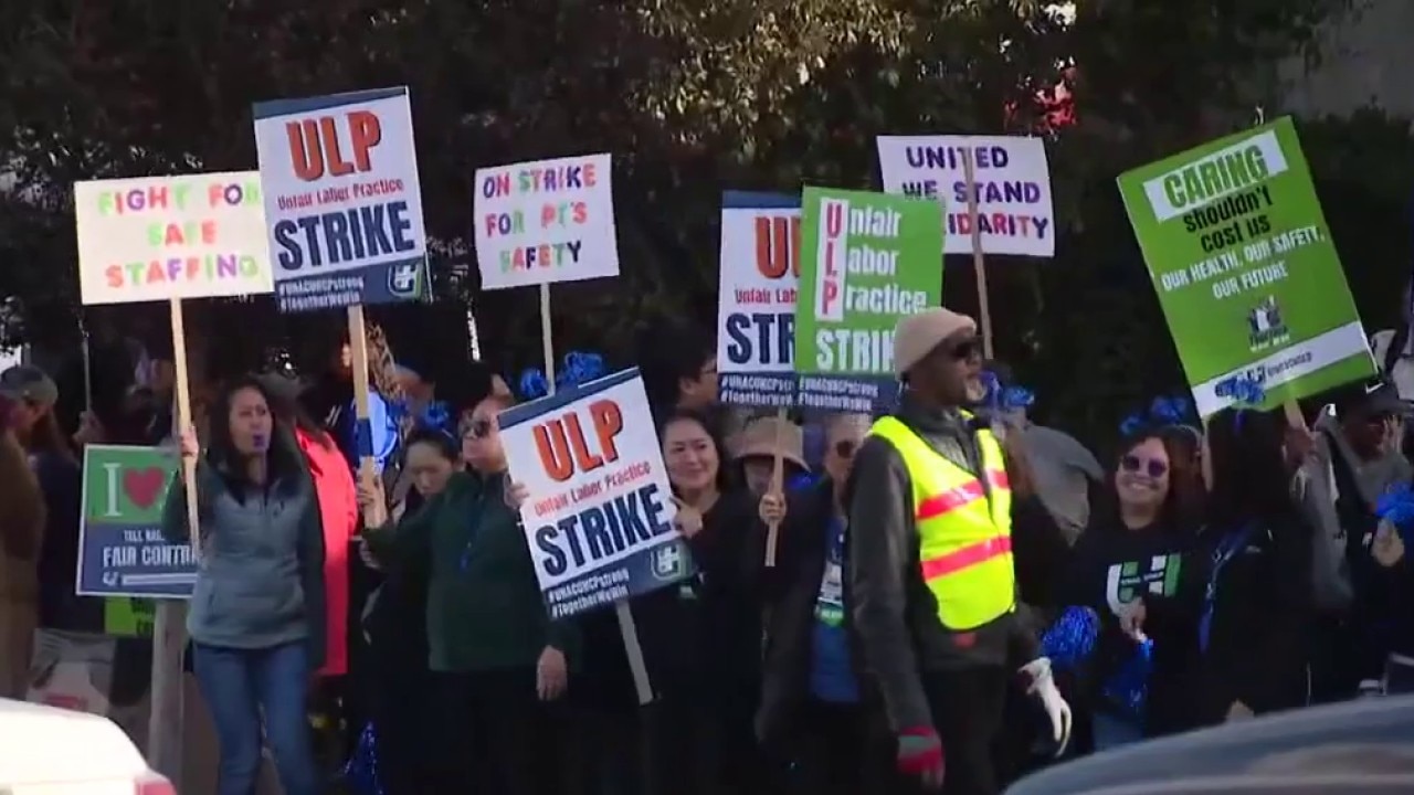 Kaiser healthcare workers strike day 2