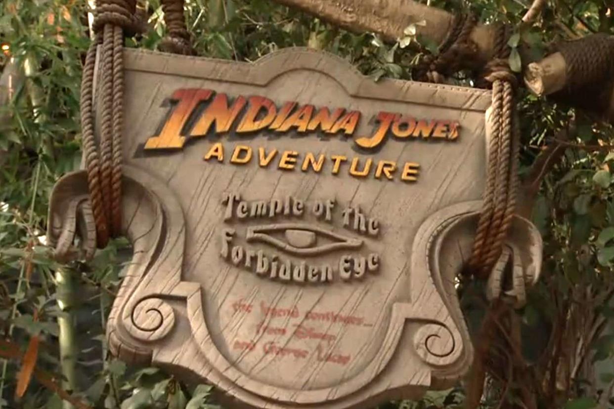 Disneyland Resort  Entrance to Indiana Jones Adventure ride at Disneyland