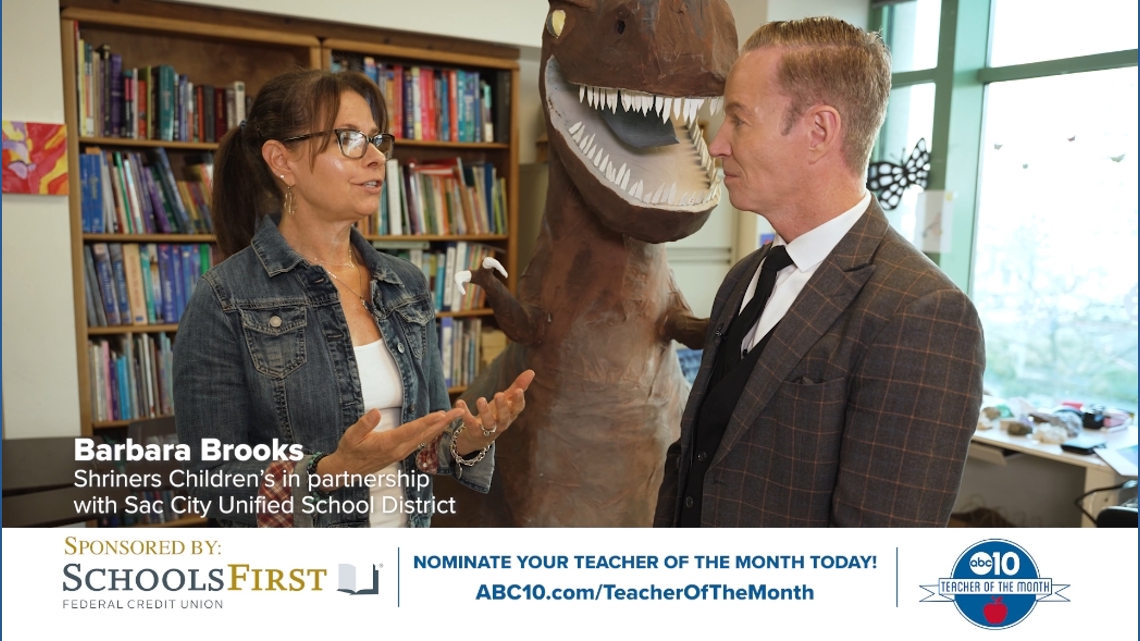 February 2026: ABC10’s Teacher of the Month is Barbara Brooks