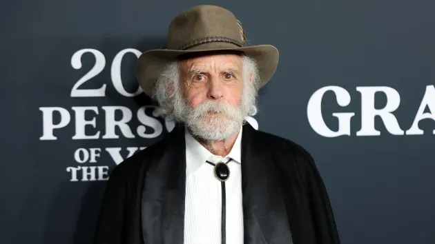 Bob Weir attends the 2025 MusiCares Persons of the Year Honoring The Grateful Dead at the Los Angeles Convention Center on January 31, 2025 in Los Angeles, California. (Photo by Matt Winkelmeyer/Getty Images for The Recording Academy)