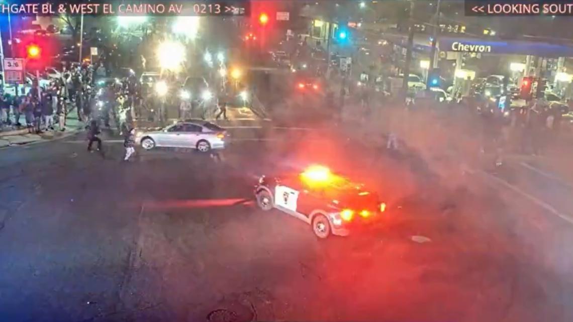 Multiple arrests made, vehicles impounded after sideshows throughout Sacramento