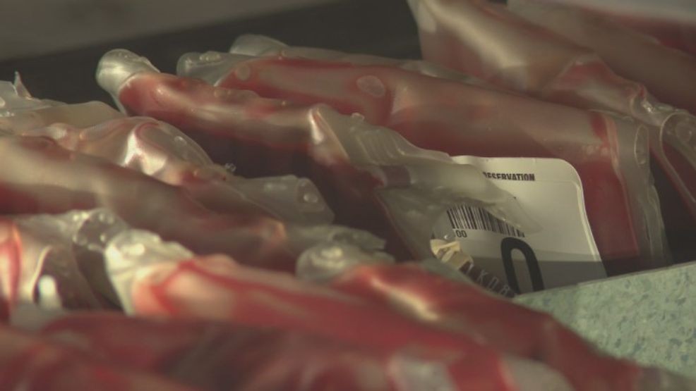 Blood donations are stored at the Houchin Community Blood Bank in Bakersfield. It takes donors about a year and a half to donate one full gallon of blood. The blood bank is actively seeking more O- negative and O-positive blood type donors. KBAK/KBFX