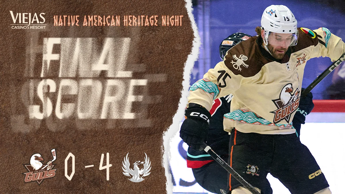 Gulls Fall to Firebirds | San Diego Gulls