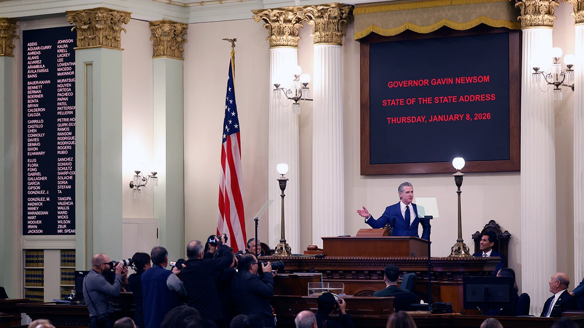 Governor Newsom delivers State of the State at California Capitol
