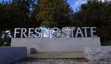 Image of the Fresno State sign
