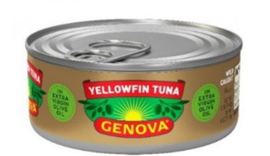 Recalled Genova yellowfin tuna mistakenly shipped to California stores