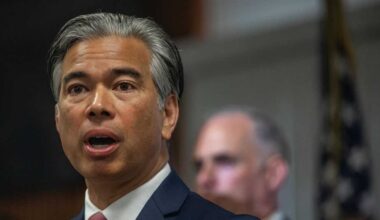California AG announces suit over frozen family assistance funds